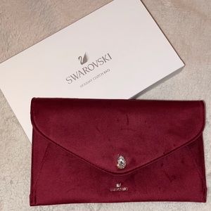 Swarovski crystal clutch